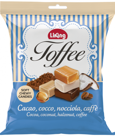 Liking cukríky TOFFEE smotanový výber